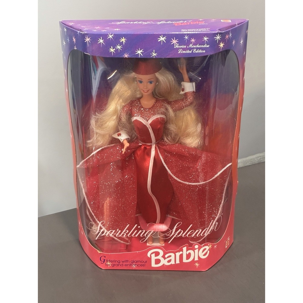 Sparkling Splendor Barbie 1993 Mattel Service Merchandise Limited Edition #10994